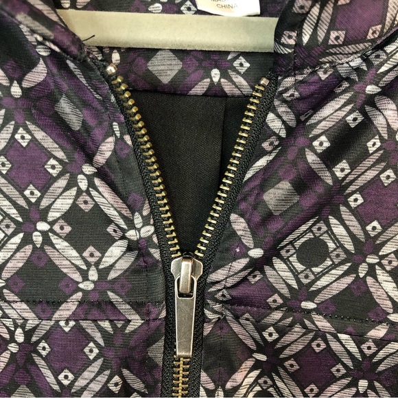 CJ Banks Women’s Jacket Bomber? Zipper Pockets Lined Soft Comfy Silky - Picture 4 of 11